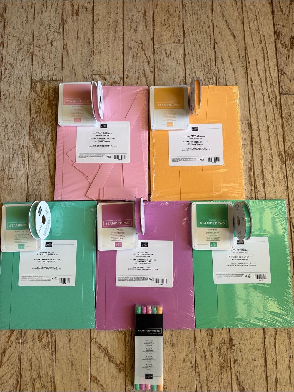 Retired Stampin’ Up! 2024-2026 In Color Large Lot